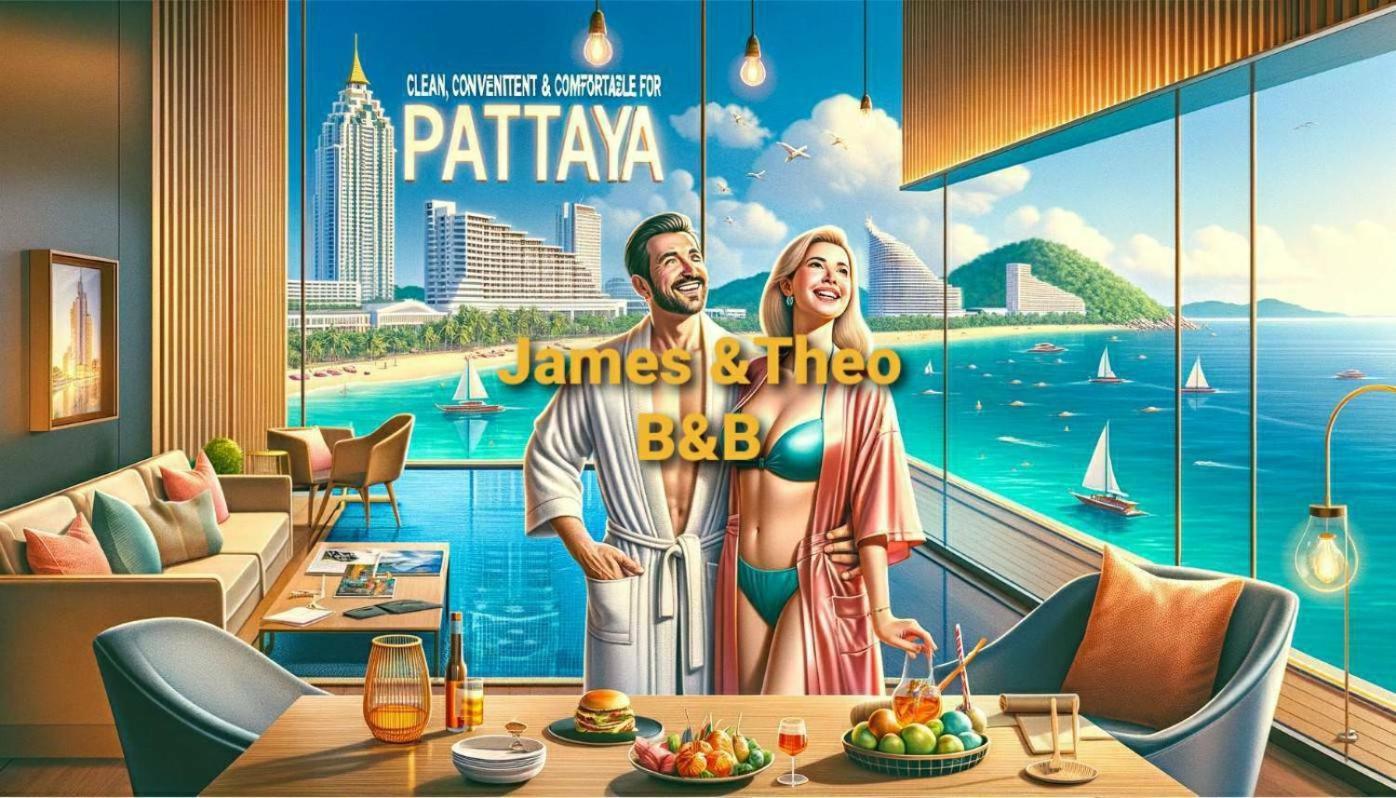 The Base Central Pattaya 2Bed King&Queen Sky Seaview & Infinity Pool Екстер'єр фото